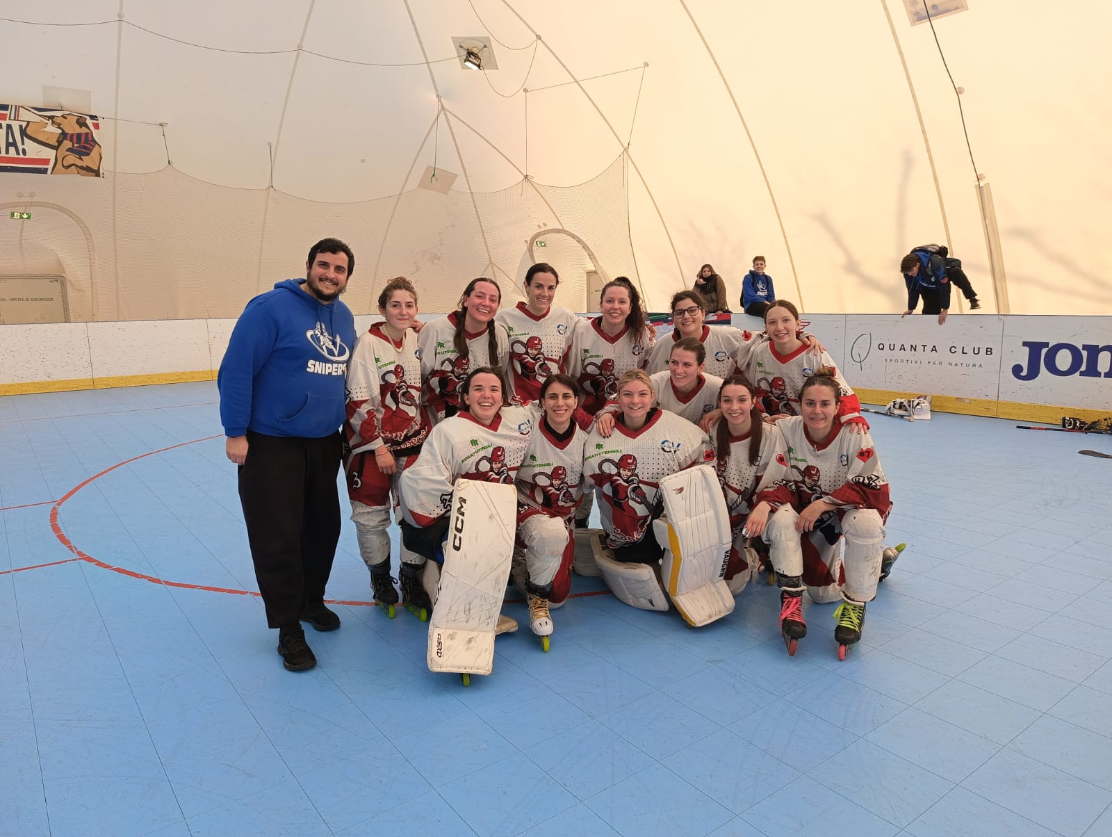 Hockey in line femminile: Snipers CRT sempre più al comando